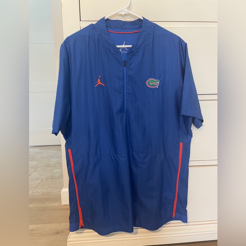 Men’s Jordan Florida Gator short sleeve windbreaker